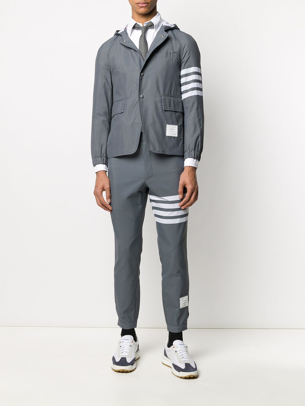 фото Thom browne спортивные брюки с полосками 4-bar