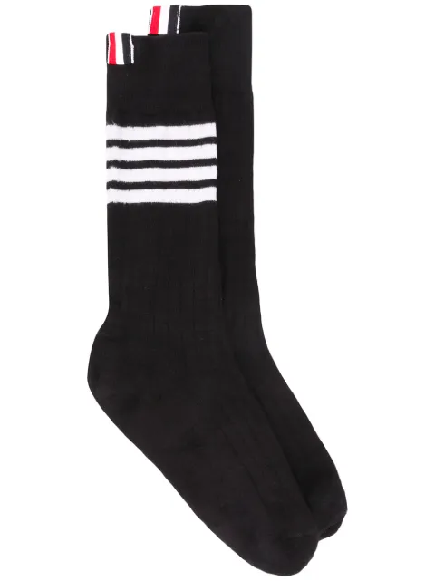 Thom Browne Athletic Mid-Calf 4-Bar socks