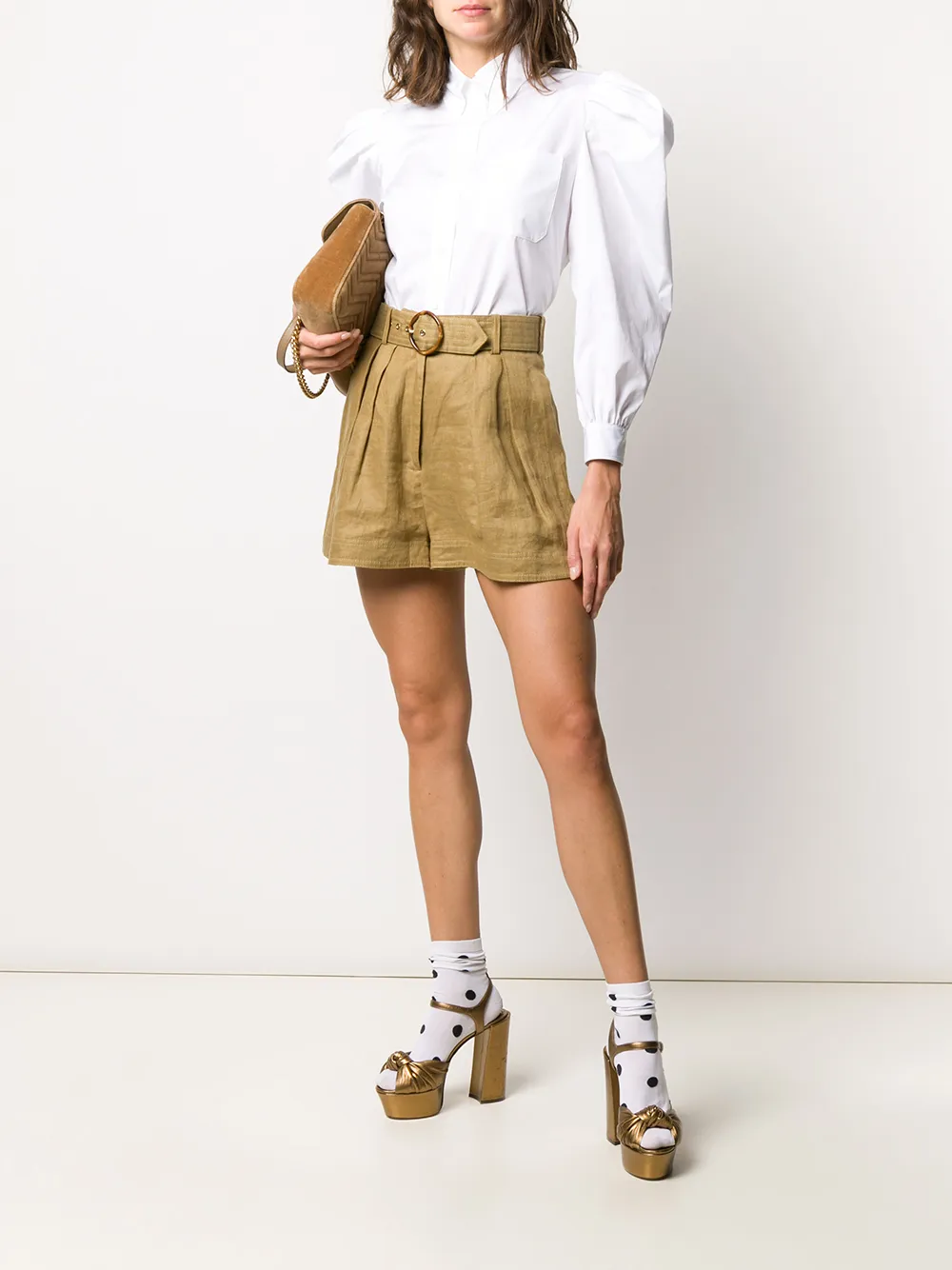 Image 2 of Miu Miu puff sleeve shirt