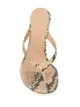 Yeezy snakeskin effect 110 wedge sandals