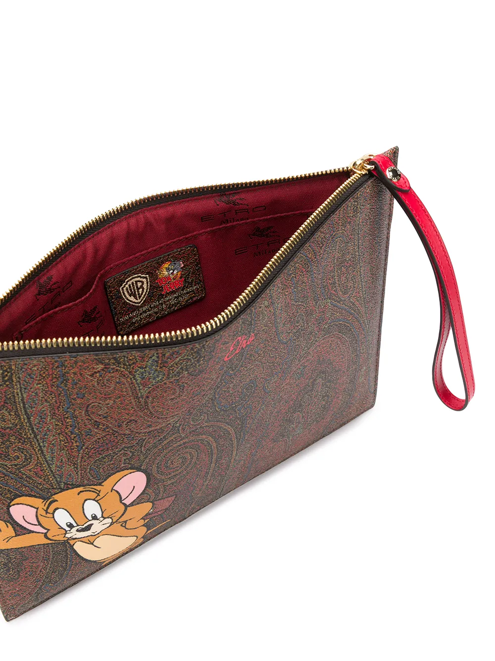 фото Etro клатч etro x tom and jerry