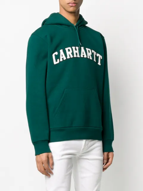 carhartt wip green moletom com capuz