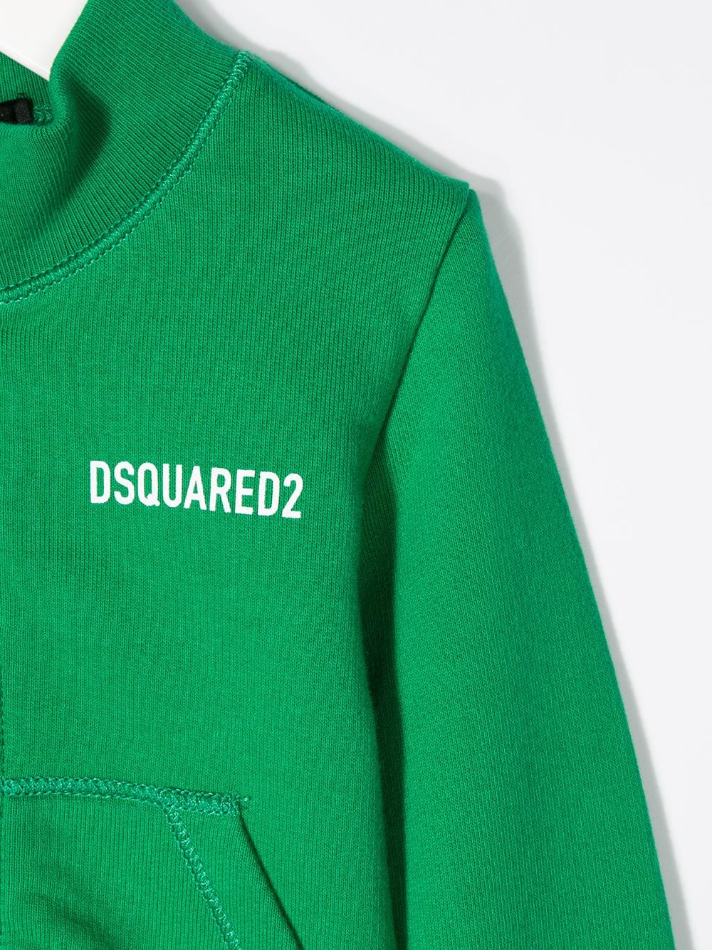 фото Dsquared2 kids толстовка на молнии с принтом icon