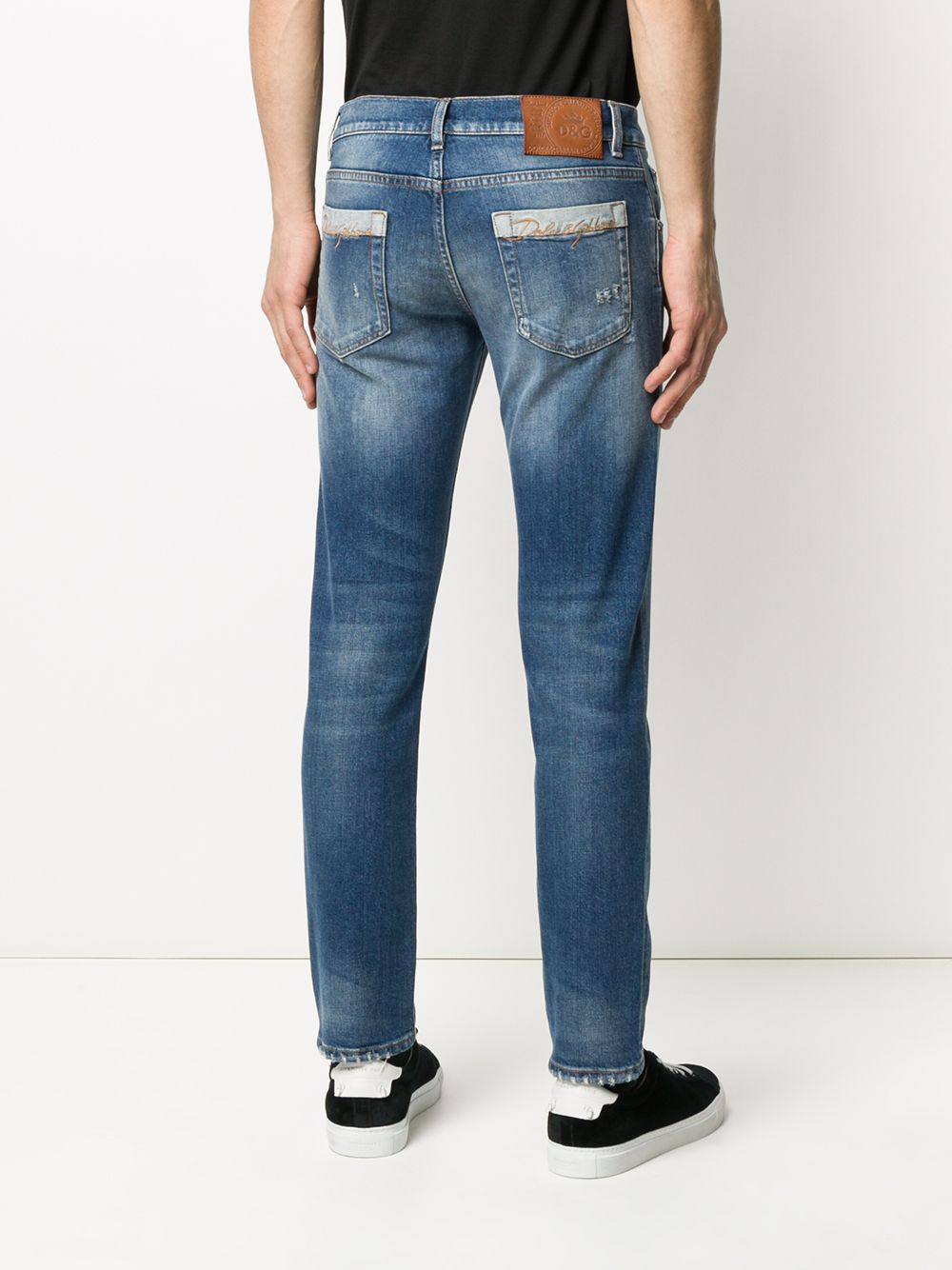 Dolce & Gabbana Distressed Skinny Jeans - Farfetch