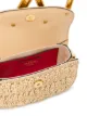 Valentino Garavani Valentino Garavani Supervee raffia crossbody bag