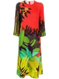 Valentino Garavani Monkey Forest print midi dress - Red