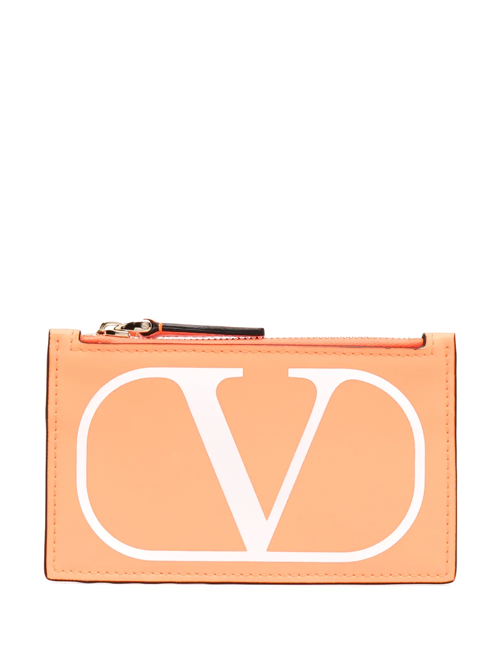 Valentino Garavani Garavani Vlogo 零钱包 In Orange