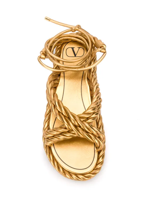 valentino rope sandals