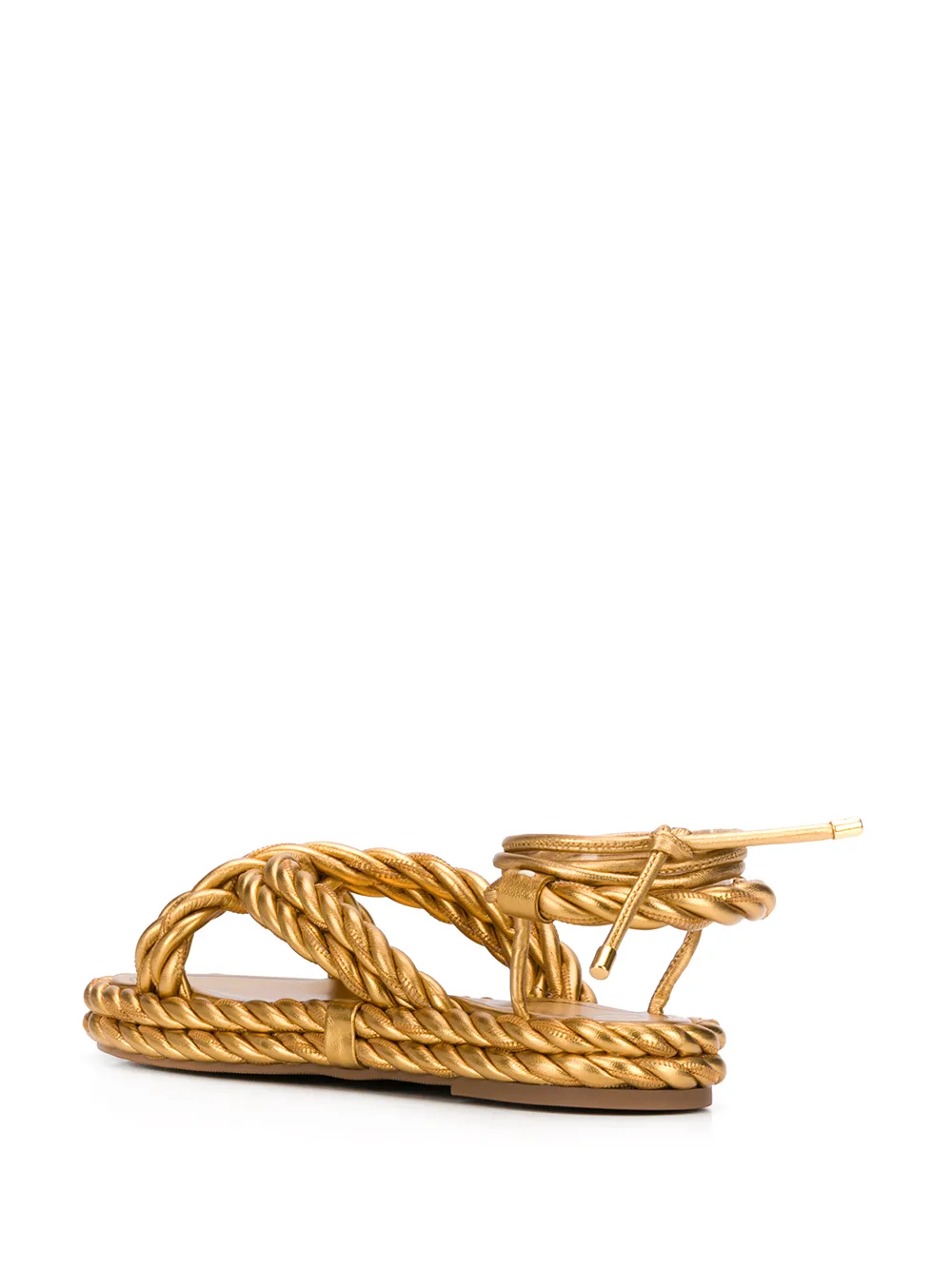 Valentino gold rope online sandals