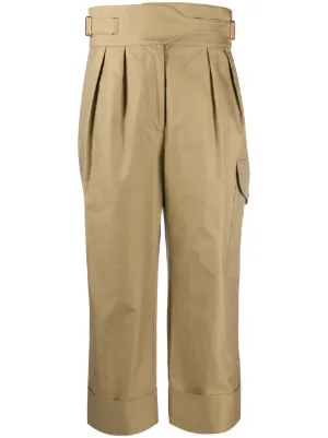 Beige Cropped trousers See by Chloé Bukser Beige Cropped trousers See by Chloé Bukser