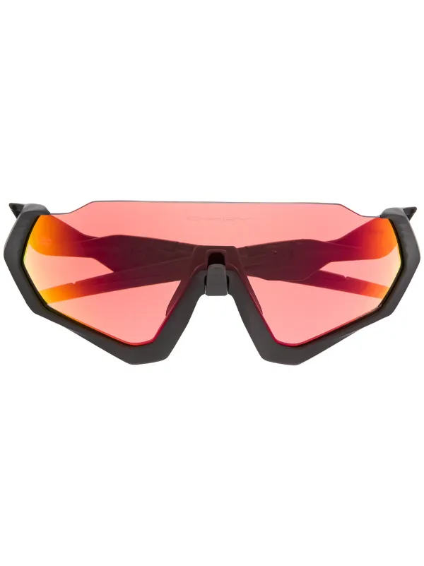 Oakley Flight Jacket Brow Less Sunglasses Farfetch Oakley Flight Jacket Brow Less Sunglasses Farfetch