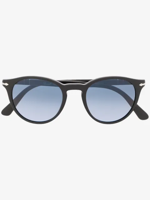 Persol солнцезащитные очки в круглой оправе