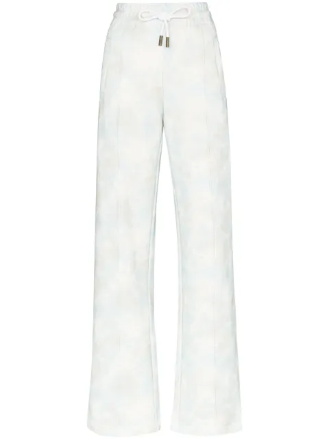 Off-White pants con nubes estampadas