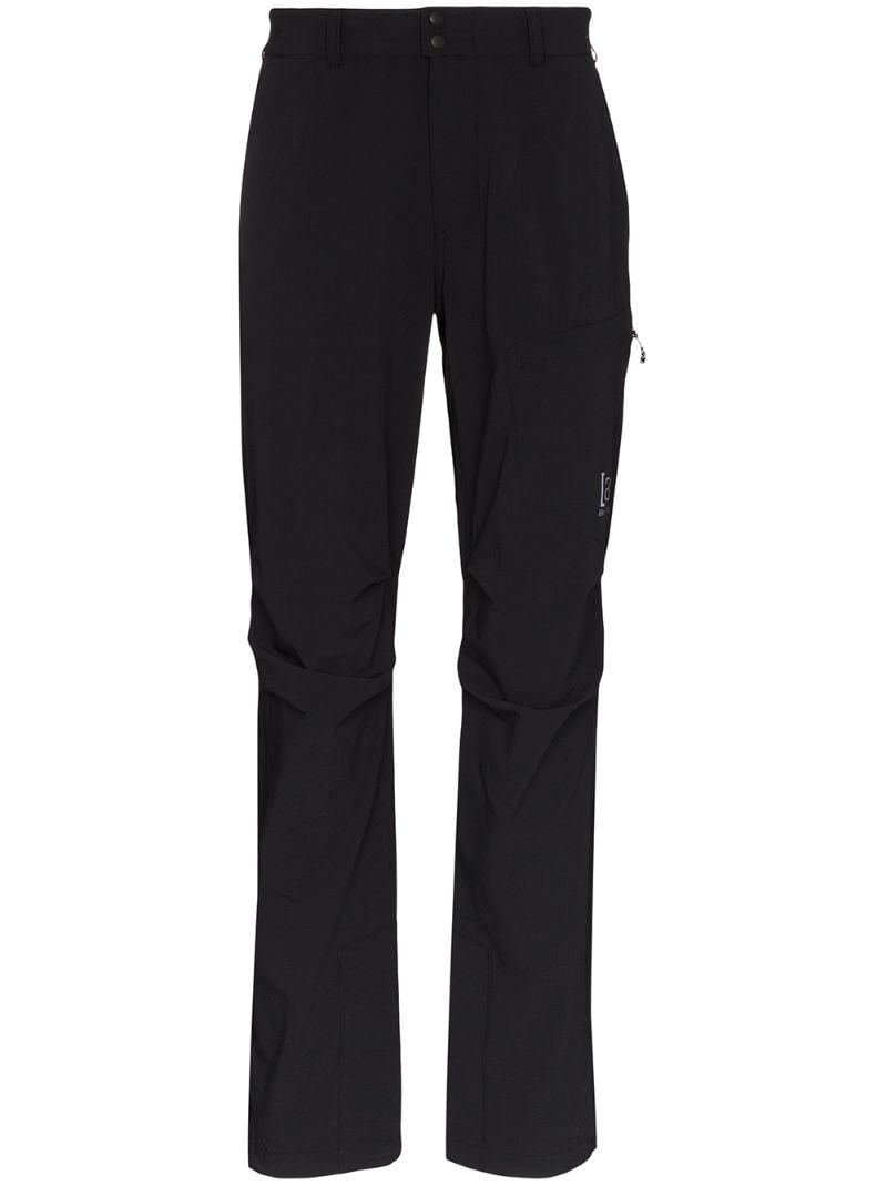 Shop Burton Ak Airpin Straight-leg Trousers In Black