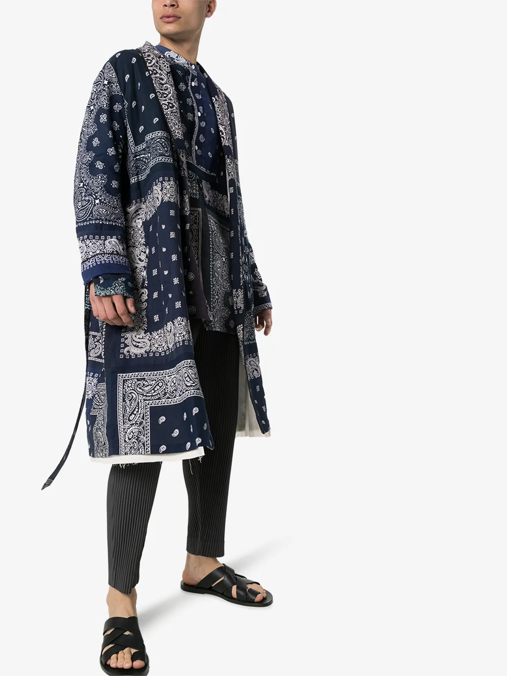 CHILDREN OF THE DISCORDANCE BANDANA PATCH ROBE COAT,COTDCO70714779263