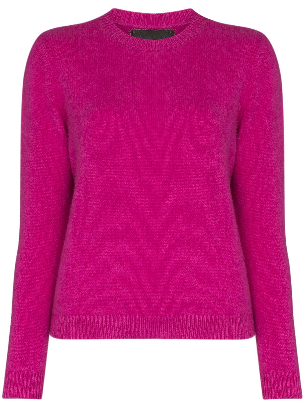 THE ELDER STATESMAN CROPPED CASHMERE SWEATER