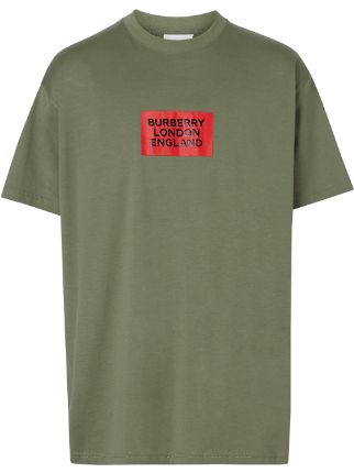 Burberry Oversized Logo Print T-Shirt Ss20 | Farfetch.com