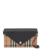 Image 1 of Burberry Vintage Check detachable strap wallet