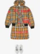 Image 2 of Burberry Kids signature check lightweight rain jacket