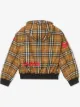 Burberry Kids signature check lightweight rain jacket
