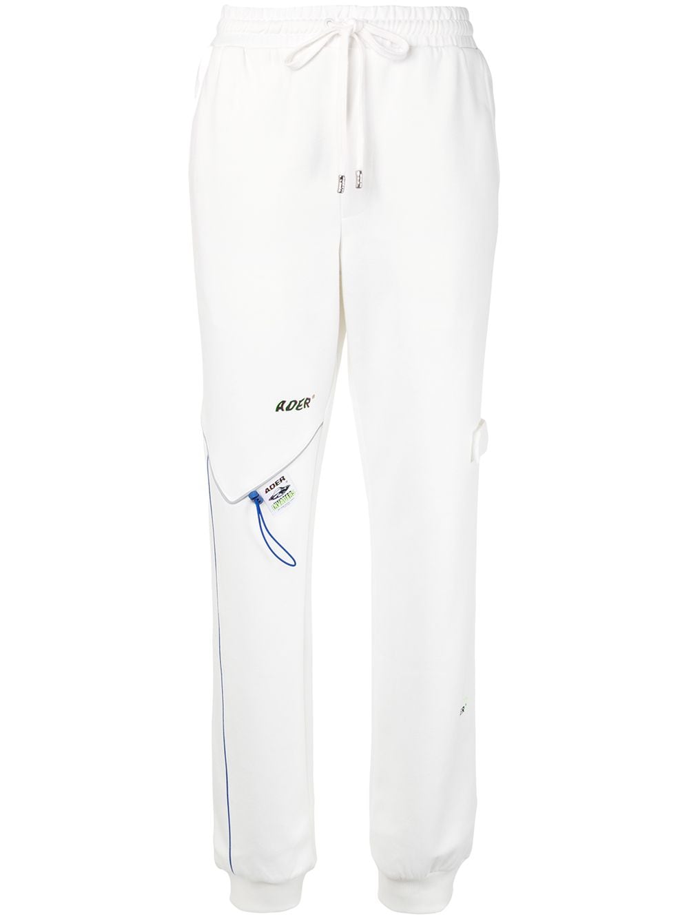 ADER ERROR CONTRAST PIPE TRACK PANTS