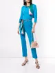 Image 2 of Emilio Pucci cropped scarf-tied trousers