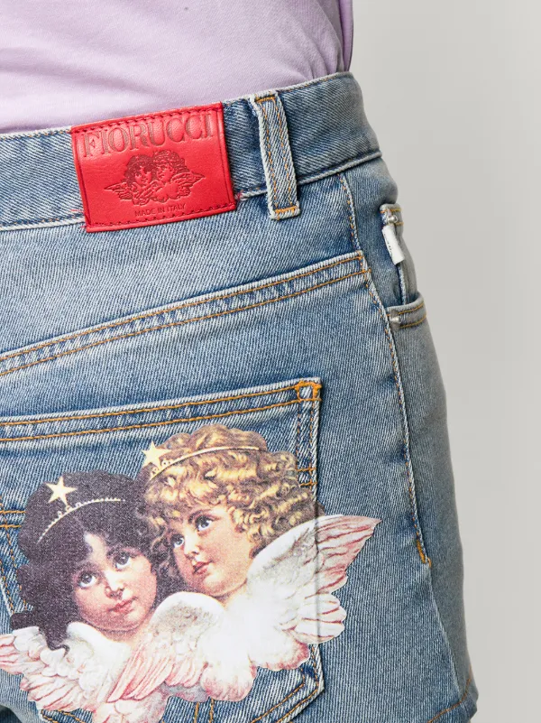 angel jeans shorts