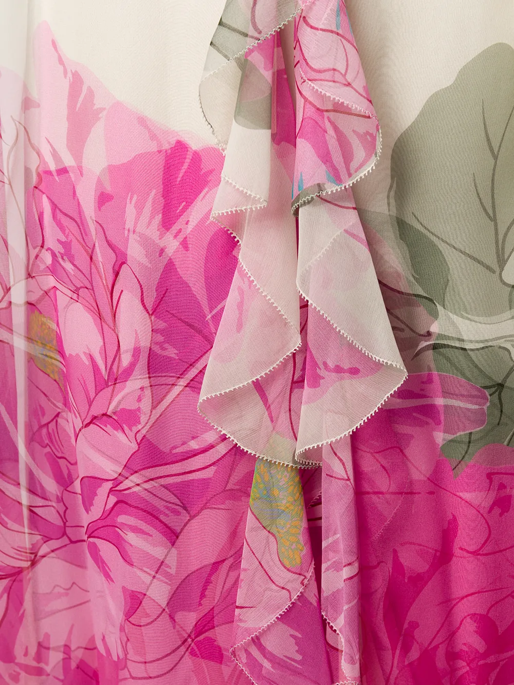 Valentino Garavani ruffled floral print gown | Image 7