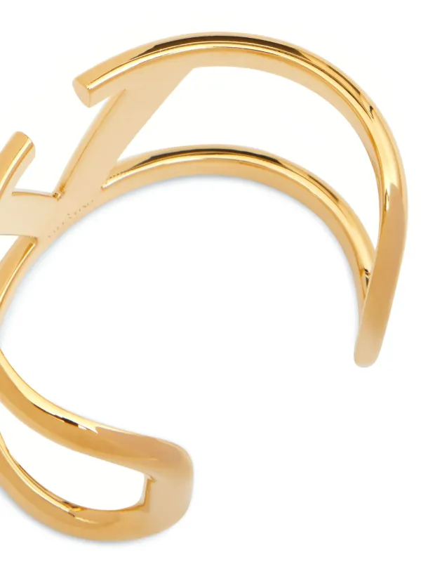 Valentino Garavani VLogo Signature Cuff Bracelet | Gold