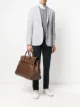 Image 2 of Eleventy single-breasted raw-edges blazer