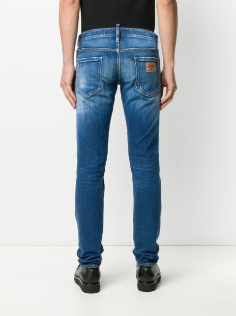 Dsquared2 Patch slim-fit Jeans - Farfetch