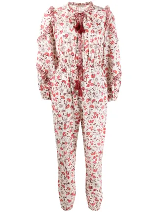 Ulla Johnson Delphine Floral Jumpsuit - Farfetch