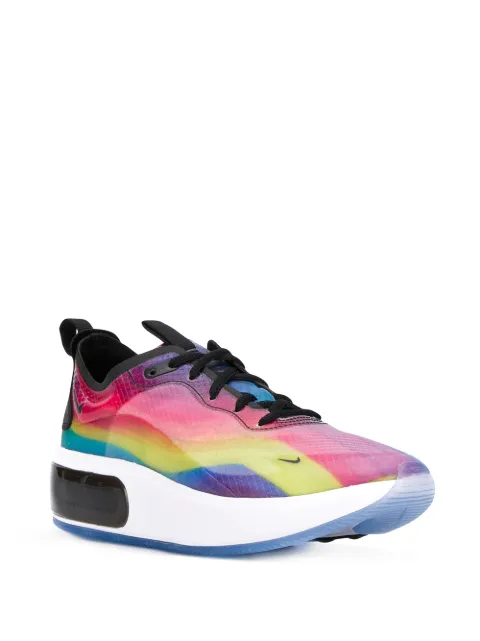 nike rainbow sole trainers