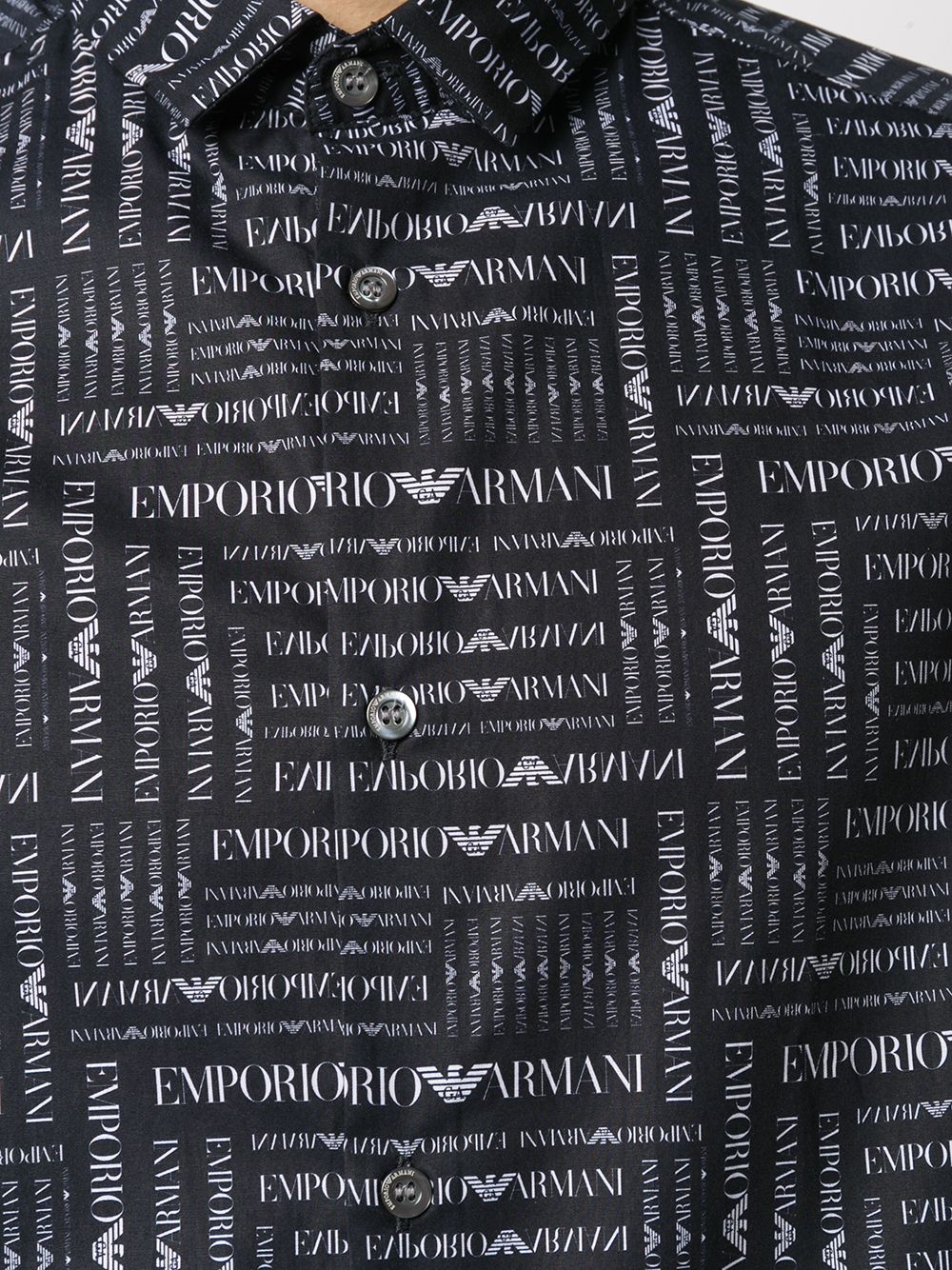 фото Emporio armani рубашка с логотипом