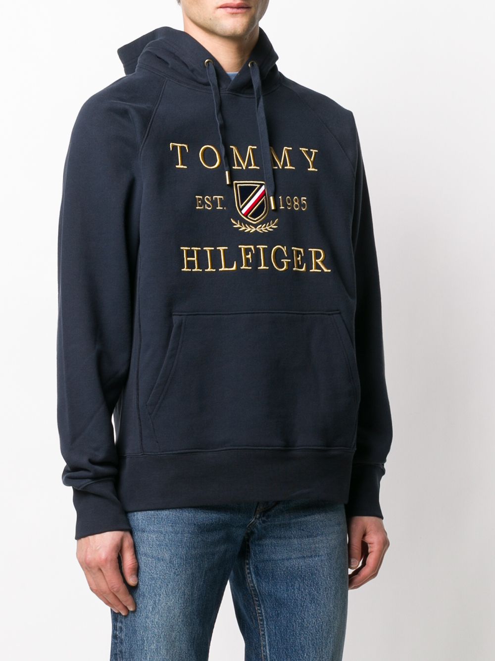 фото Tommy hilfiger худи с вышитым логотипом