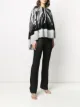 Just Cavalli fringed hem knitted cape