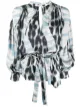 الصورة 1 من Just Cavalli بلوزة بخصر مطاطي