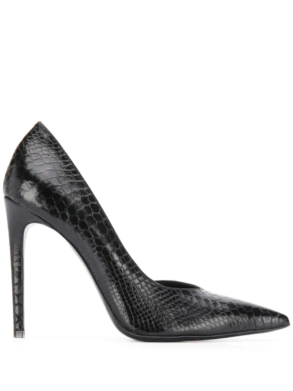 stiletto shoes black