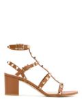 Valentino Garavani Valentino Garavani Rockstud sandals - Brown