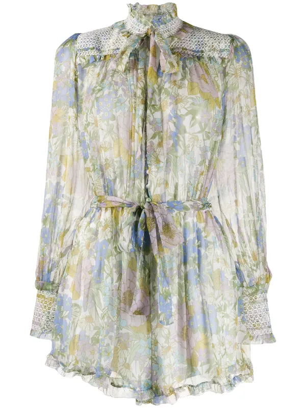 silk playsuit