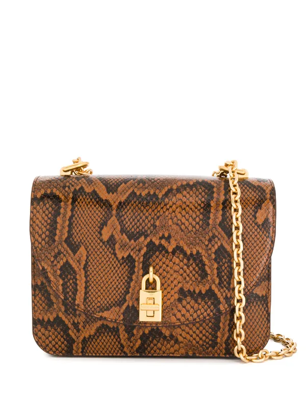 rebecca minkoff snakeskin bag