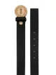 Versace Jeans Couture engraved rounded buckle belt