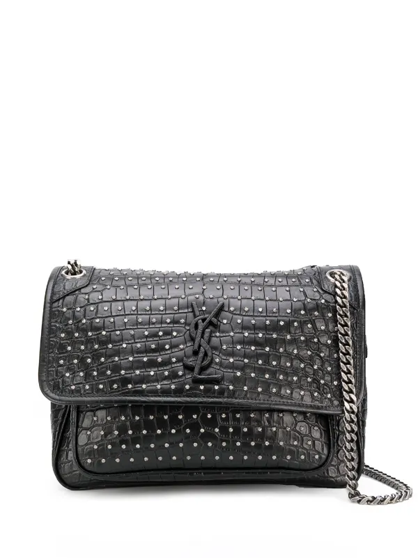 saint laurent studded bag