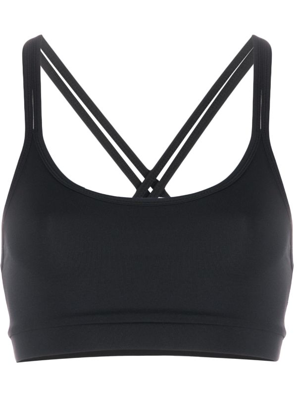 double strap sports bra