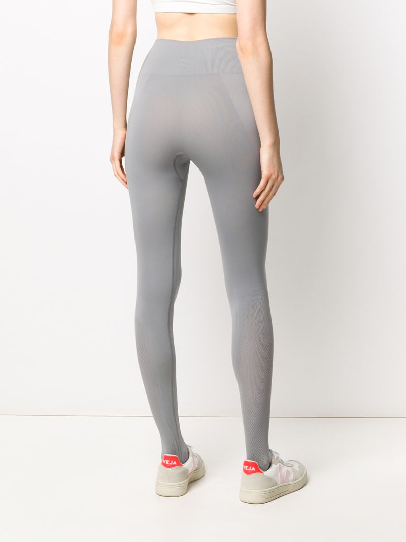 Shop Filippa-k Soft Sport Seamless Performance Leggings In Grey