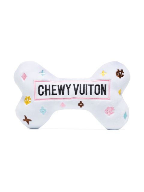 chewy vuiton dog toy bone