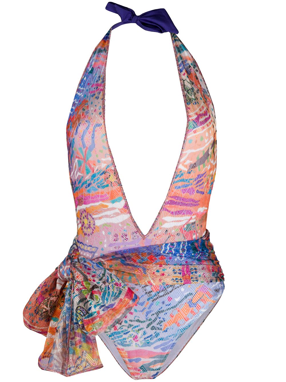 фото Missoni mare abstract print swim suit