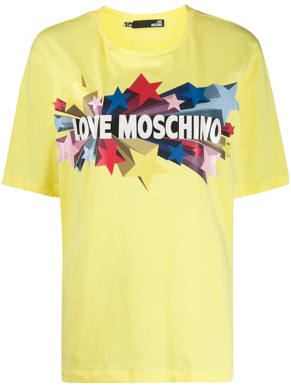 фото Love moschino футболка с логотипом