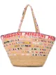 Image 1 of Missoni Mare logo trim tote bag
