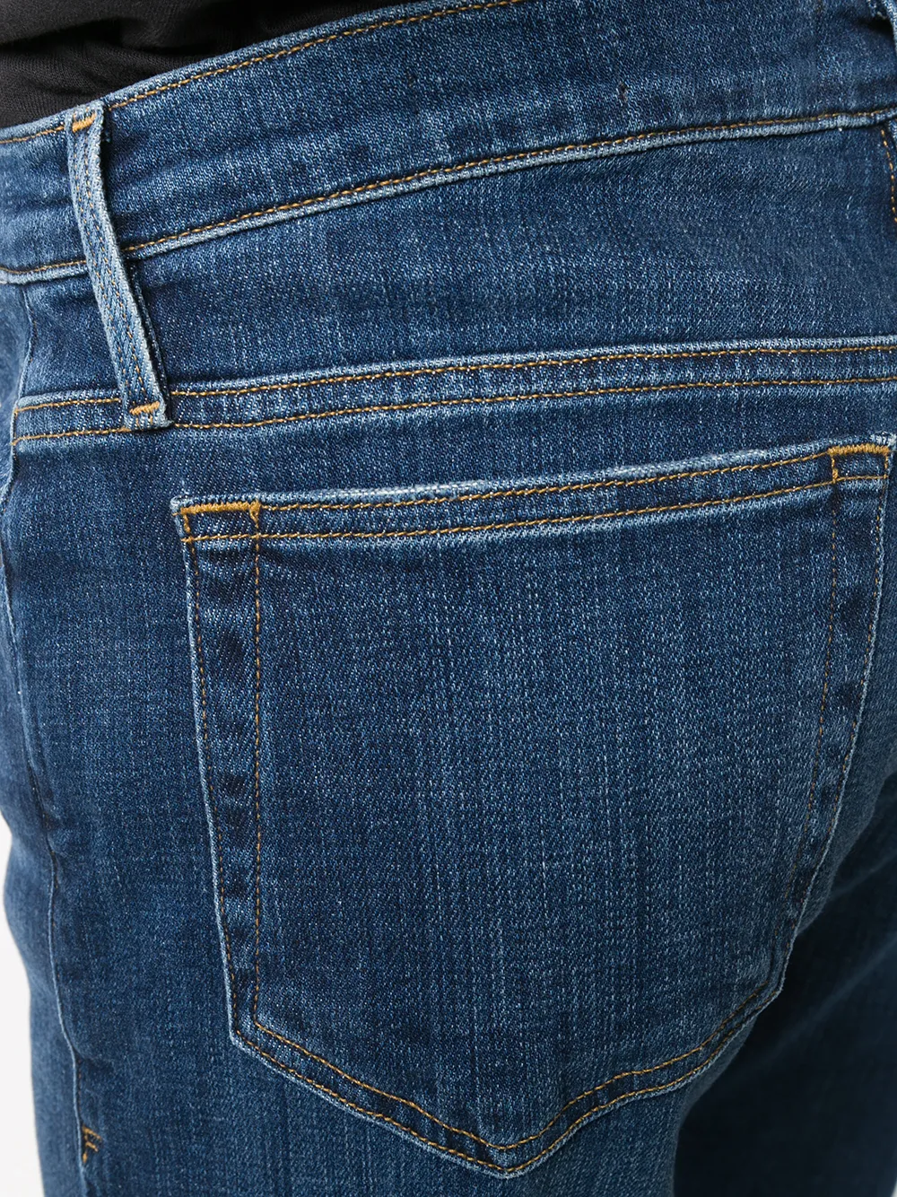FRAME Straight jeans Blauw